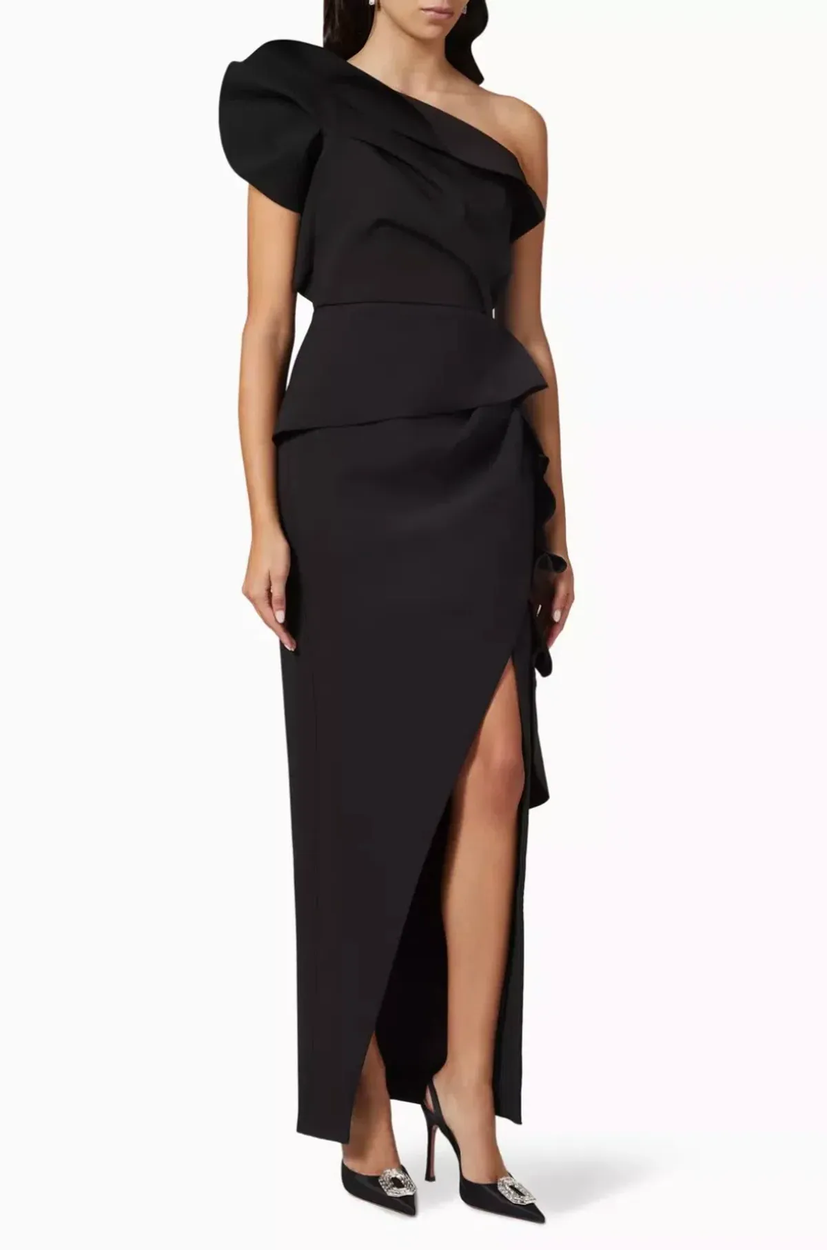 Rachel Gilbert Aurora Gown Black Size 3 / AU 12 - Image 4