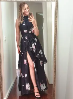 Aje Sienna Maxi Dress Floral Size 10 for rent on The Volte - image 3