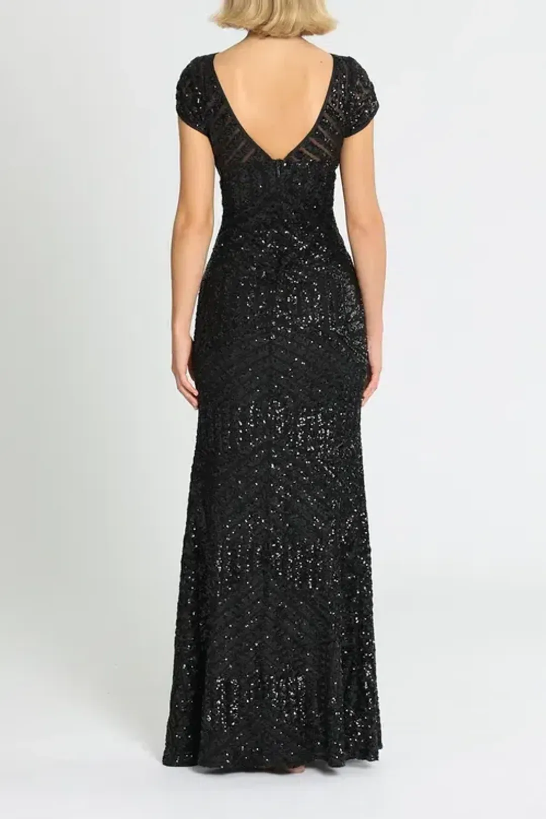 L'amour Grace Gown Black Size 18 for rent on The Volte - main image