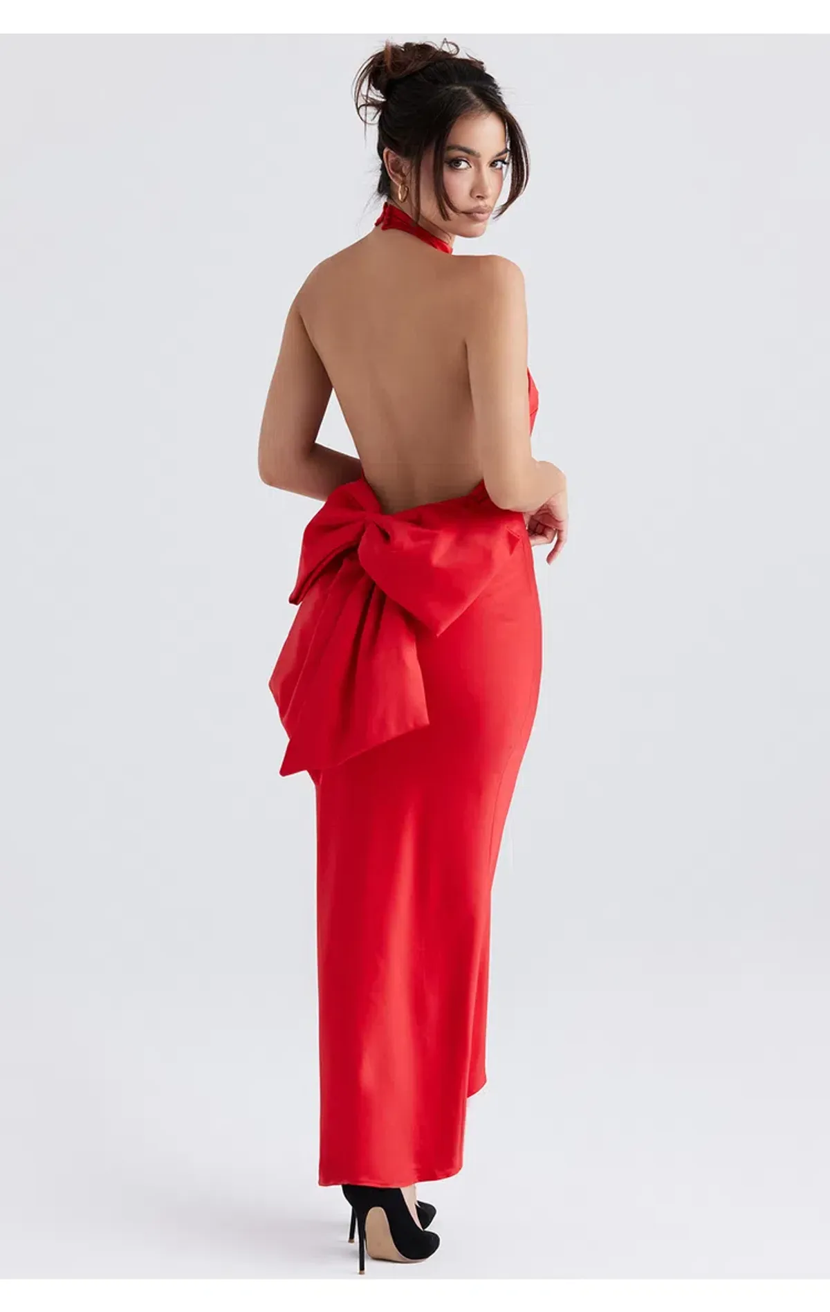 House of CB Ilaria Maxi Dress Red Size XS / AU 6 - Image 4