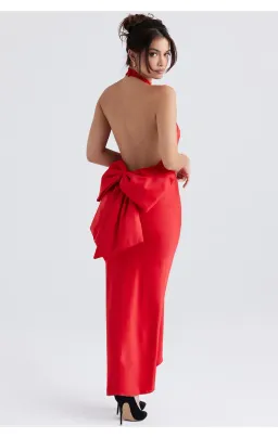 House of CB Ilaria Maxi Dress Red Size XS / AU 6 for rent on The Volte - image 4