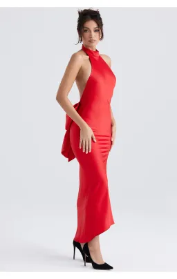 House of CB Ilaria Maxi Dress Red Size XS / AU 6 for rent on The Volte - image 3