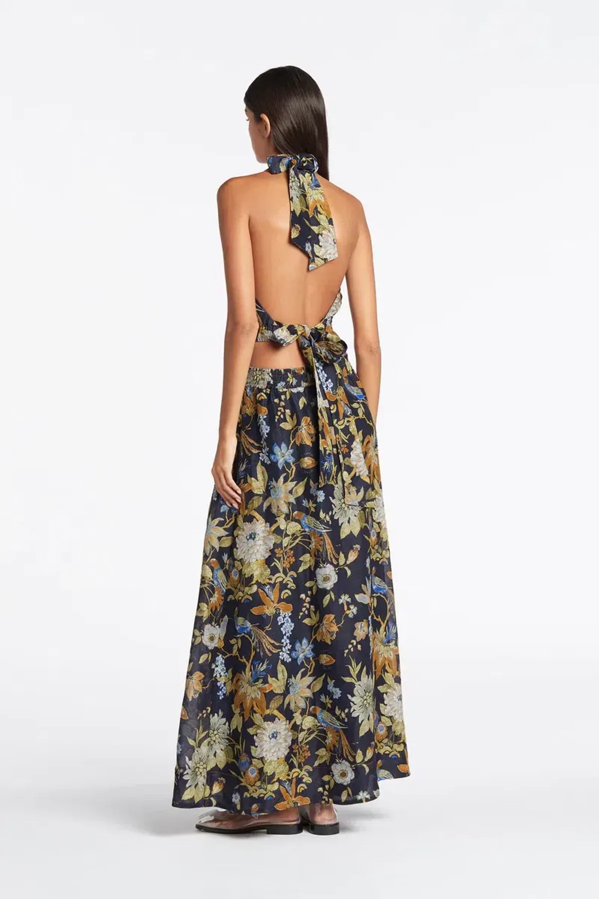 Sir the Label Lilian Halter Top Floral Size 2 / AU 10 - Image 3