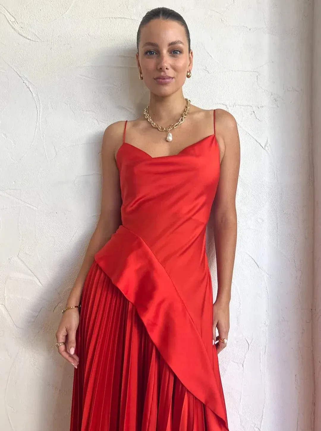 Acler OSullivan Dress in Scarlet Size 10 for rent on The Volte - main image