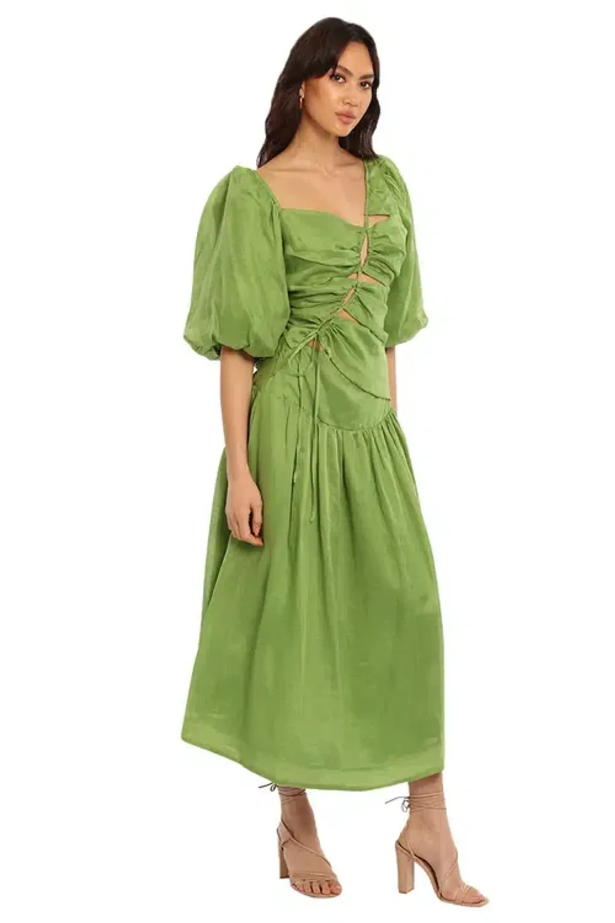 Nicholas Wren Dress Stem Green Size 10 - Image 2