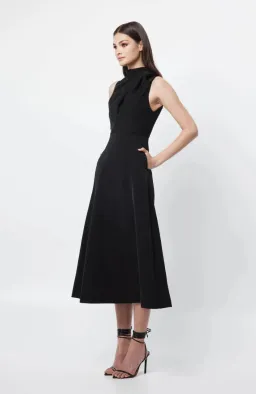Mossman Cosmic Maxi Dress Black Size AU 6 for rent on The Volte - image 2