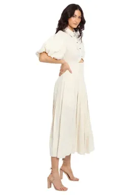 Acler Grange Dress Cream Size AU 10 for rent on The Volte - image 2