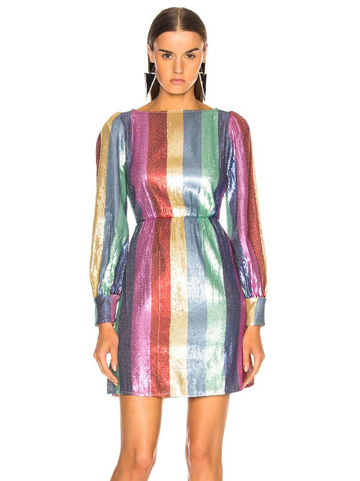 Rixo London Ava Mini Dress Sequin Size 12 - Image 2