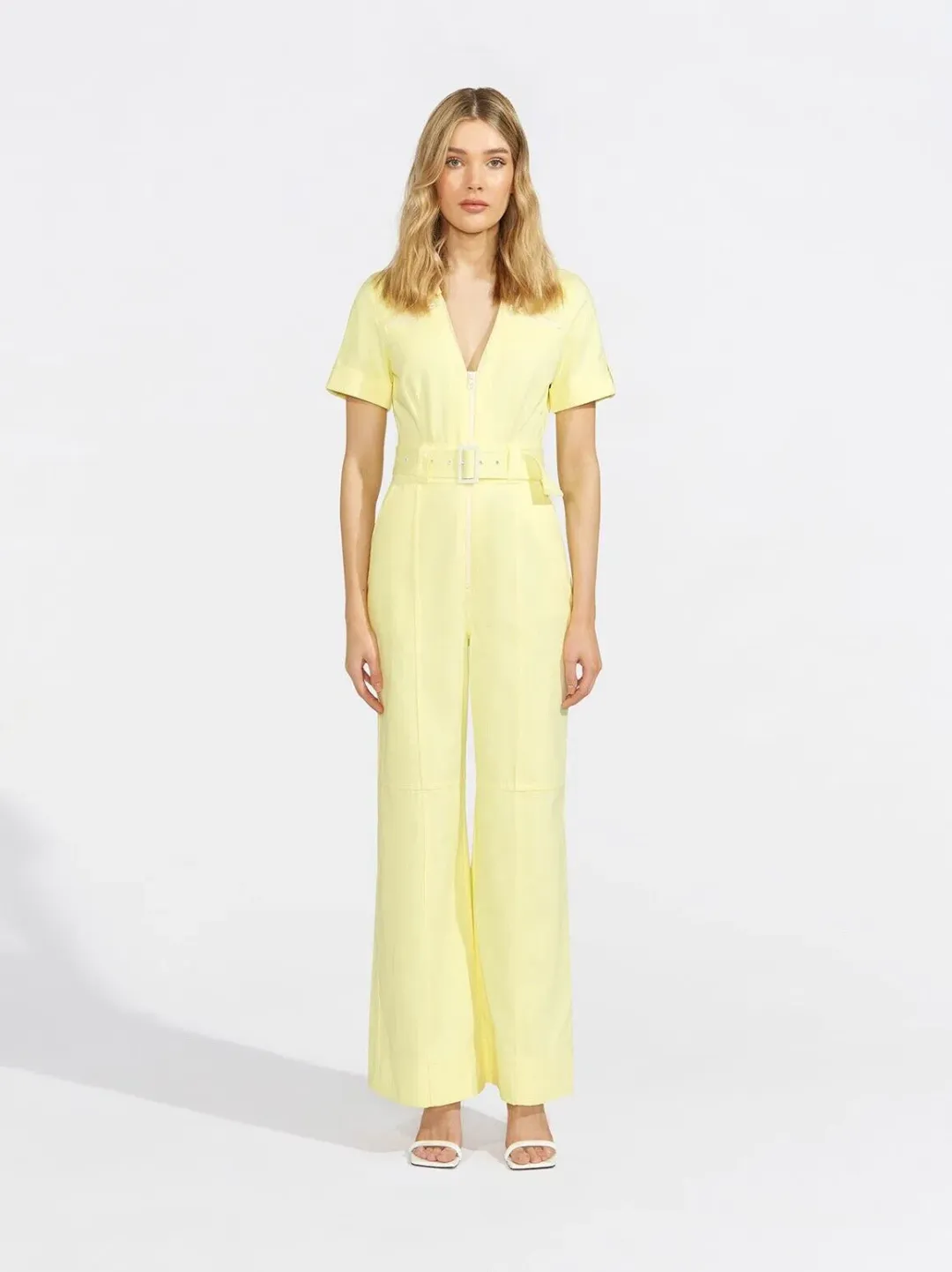 Alice McCall Daisy Dreams Jumpsuit Citrus Size 6 for rent on The Volte - main image
