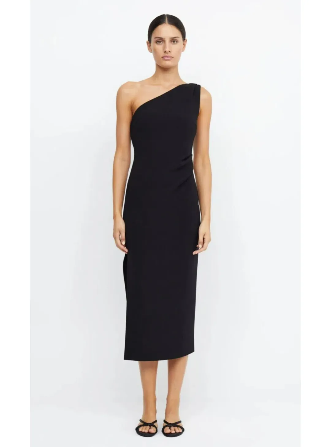 Bec & Bridge Be Mine Asym Dress Black Size AU 6 for rent on The Volte - main image