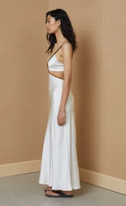 Bec & Bridge Toi Et Moi Midi Dress Ivory Size 12 for rent on The Volte - image 3