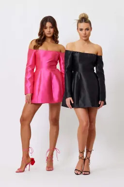 Bianca & Bridgett Michelle Dress Pink Size 8 for rent on The Volte - image 4