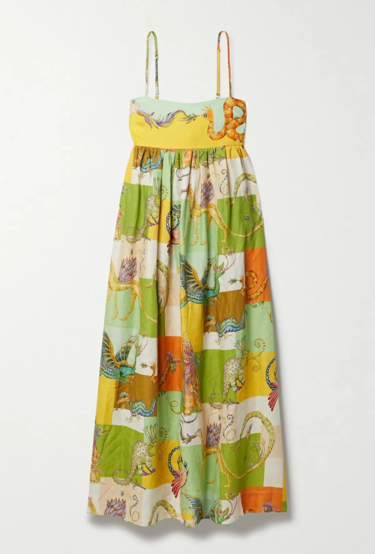 Alemais Jerome Midi Dress Multi Size 8 - Image 7