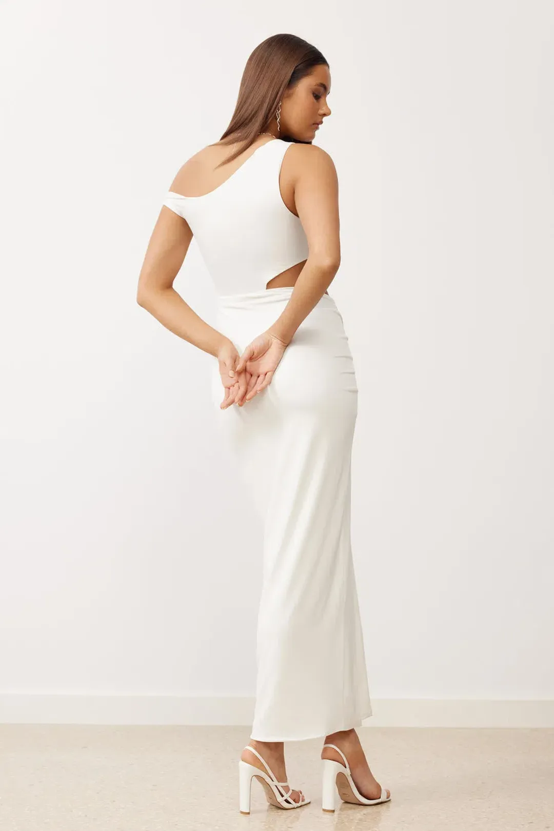 Lexi Mist Dress in White Size 8 for rent on The Volte - main image