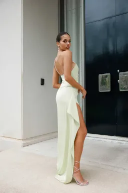 Lexi Samira Dress in Mojito Diamante Strap Size 10 for rent on The Volte - image 4