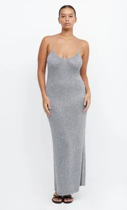 Bec & Bridge Sadie Knit Dress Grey Size AU 6 for rent on The Volte - image 1