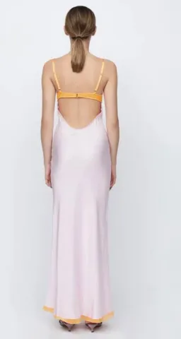 Bec & Bridge Joelle Maxi Dress in Quartz Tangerine Size 6 for rent on The Volte - image 4