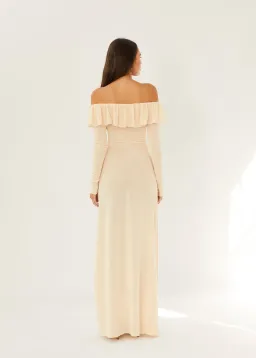 Arcina Ori Mila Dress Cream Size M / AU 10 for rent on The Volte - image 3