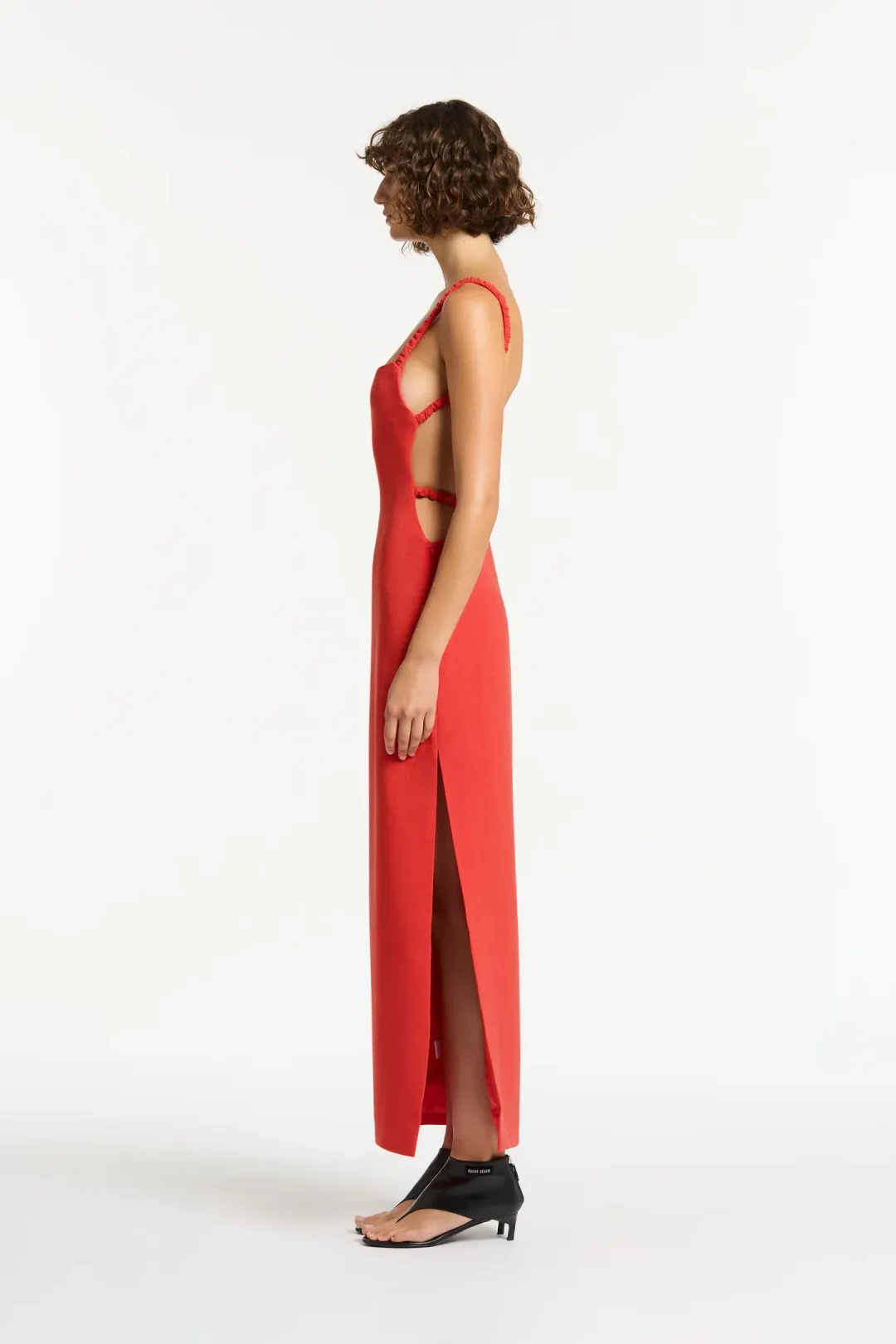 Sir the Label Spoerri Backless Gown Red Size 0 / AU 6 for rent on The Volte - main image