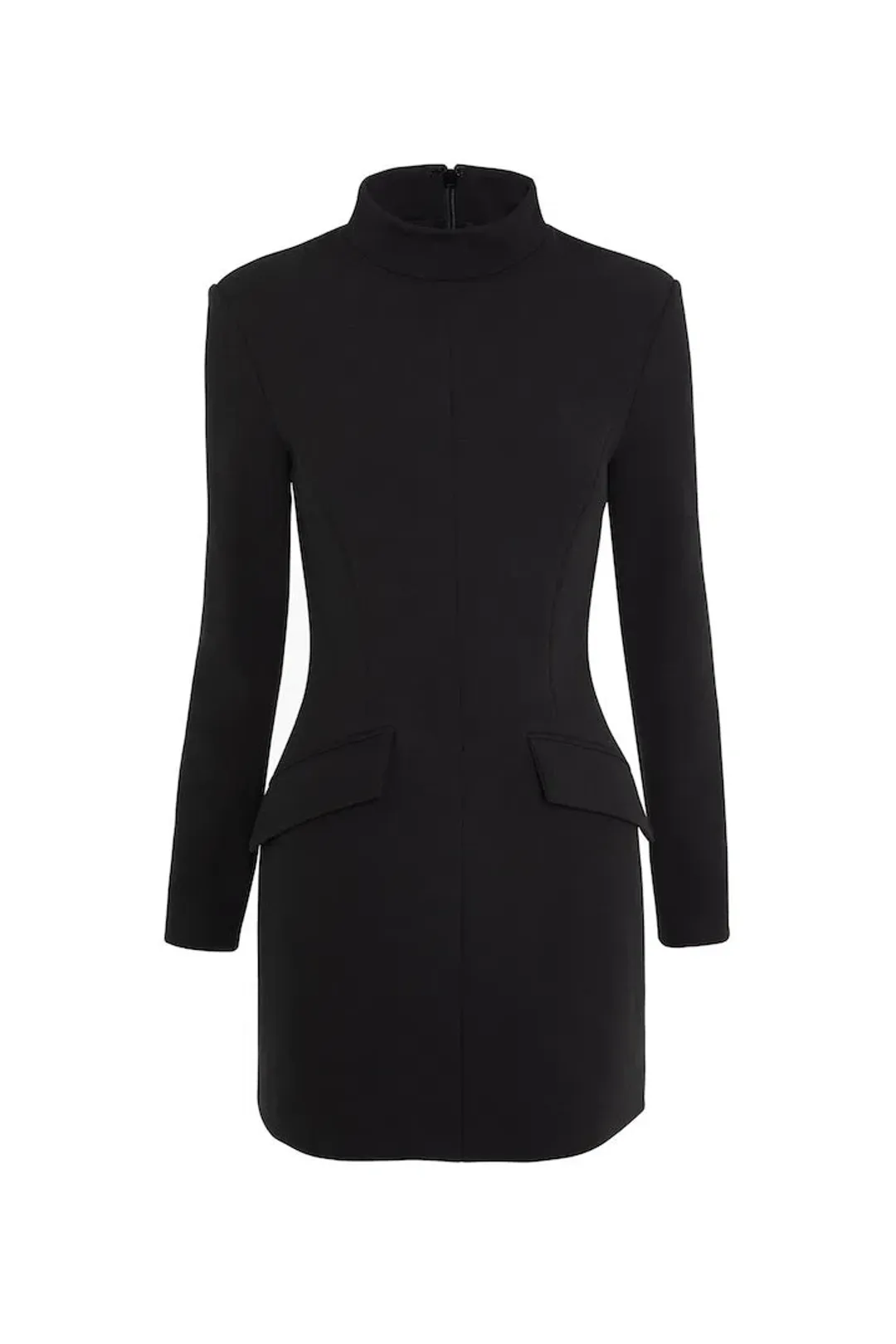 Mossman Vice Versa Mini Dress Black Size 12 for rent on The Volte - main image