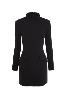 Mossman Vice Versa Mini Dress Black Size 12 for rent on The Volte - image 5