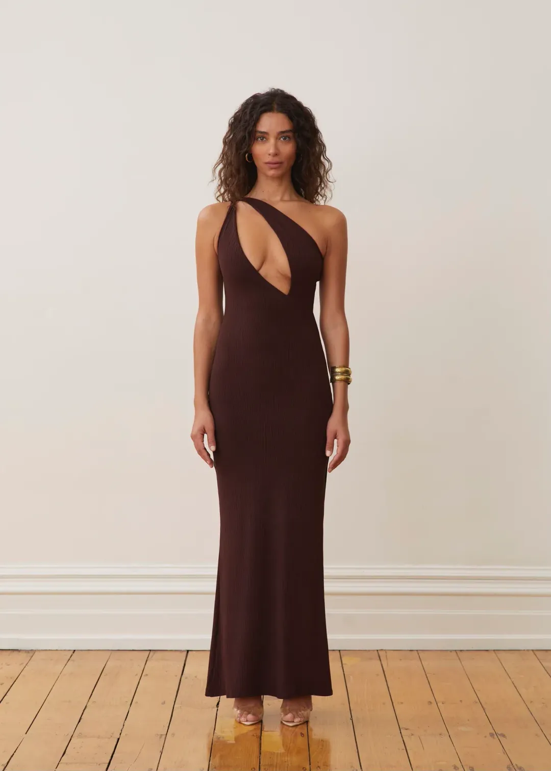 Arcina Ori Jada Dress Cocoa Size S/Au 8 for rent on The Volte - main image