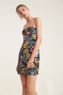 C/MEO Collective Immerse Mini Dress Floral Size 10 for rent on The Volte - image 2