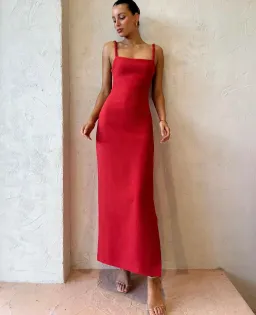 Sir The Label Spoerri Backless Gown Red Size 1/Au 8 for rent on The Volte - image 1