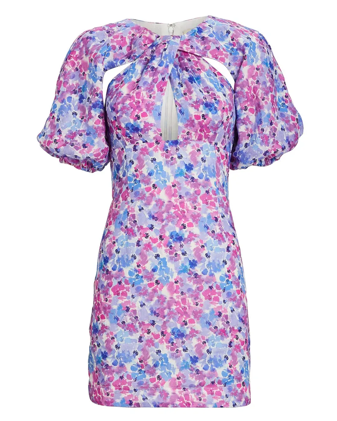 Nicholas Waverly Dress Orchid Multi Print Purple Size 8 for rent on The Volte - main image