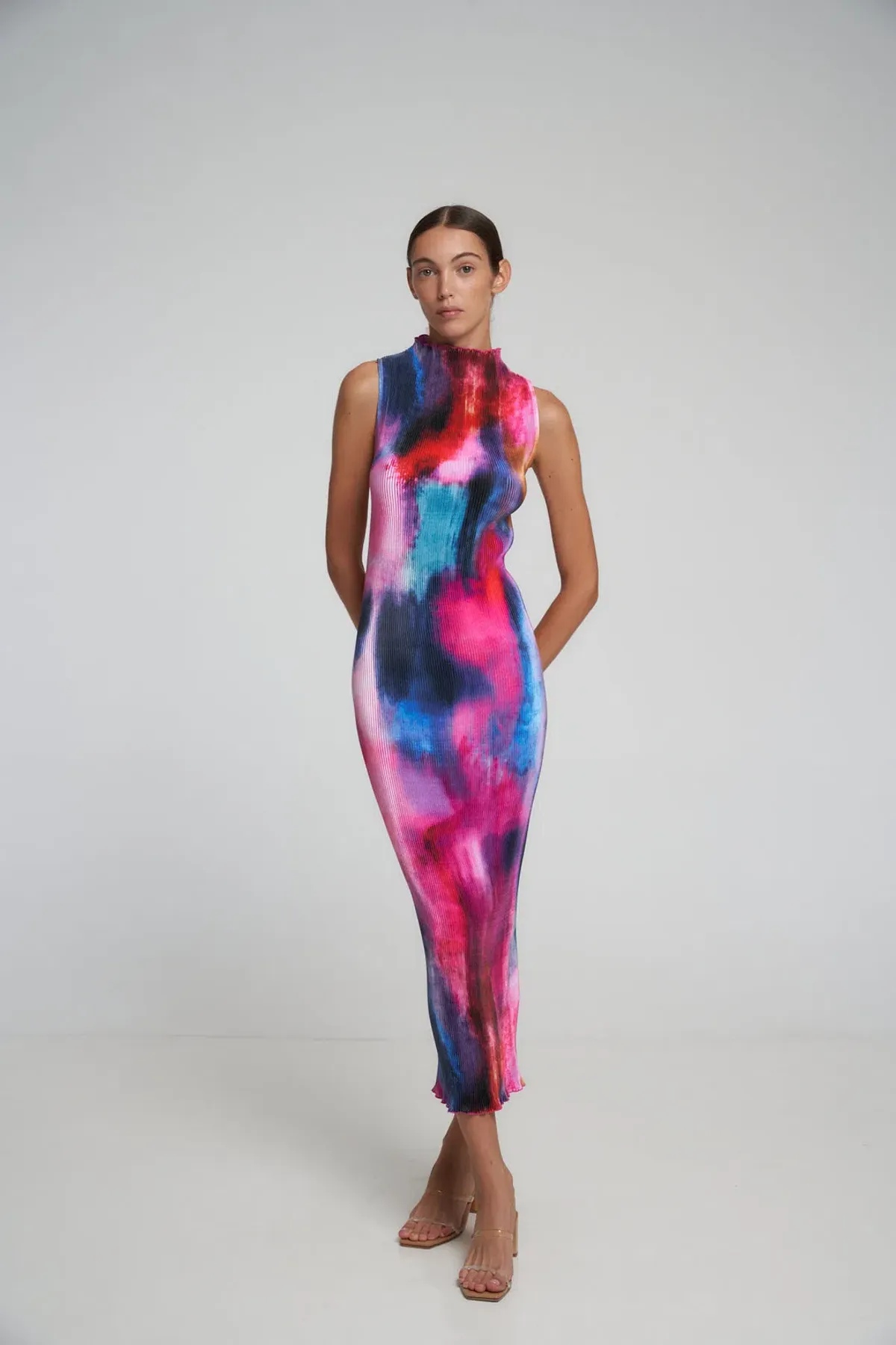 Lidee Moss Gown Multi Size 8 - Image 1