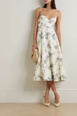 Zimmermann Picnic Dress Floral Size 0 / AU 8 for rent on The Volte - image 1