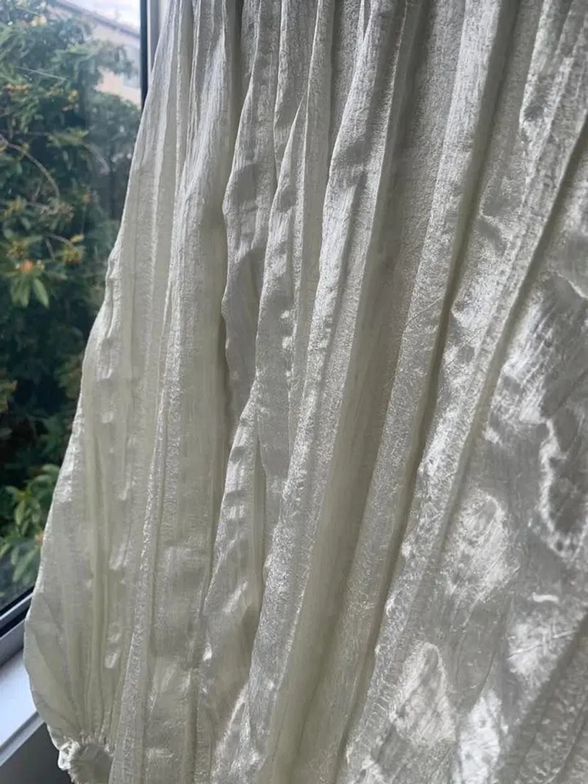 Local Woman Satin Crinkle Mini Dress One Size - Image 6