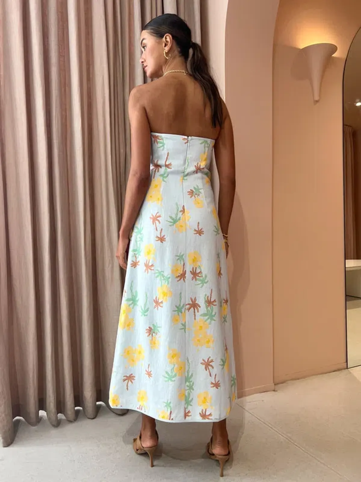 Roame Amulet Dress in Palmero Size 0 / AU 6 - Image 2