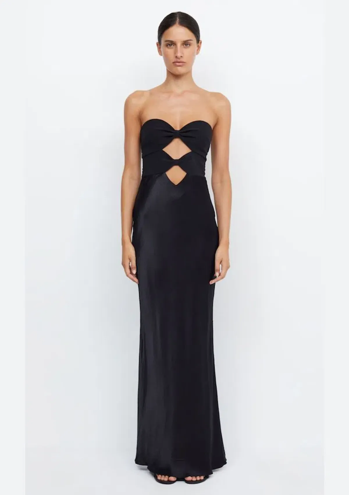 Bec & Bridge Halle Strapless Dress Black Size 12 - Image 1