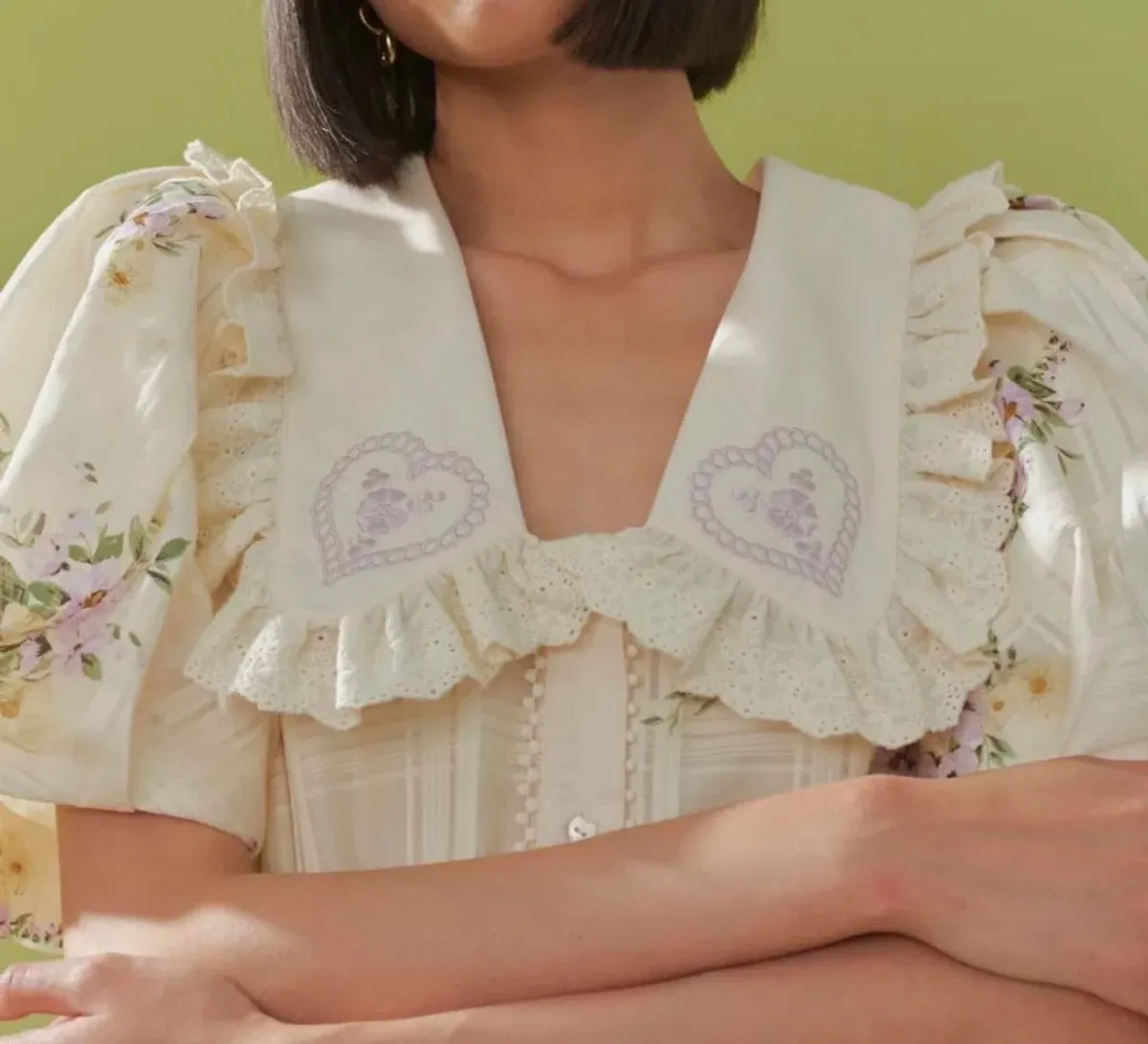 Alemais Margot Midi Dress Floral Size 12 - Image 2