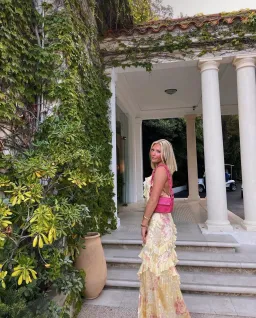 LoveShackFancy Rialto Maxi Dress Yellow Size 8 for rent on The Volte - image 3