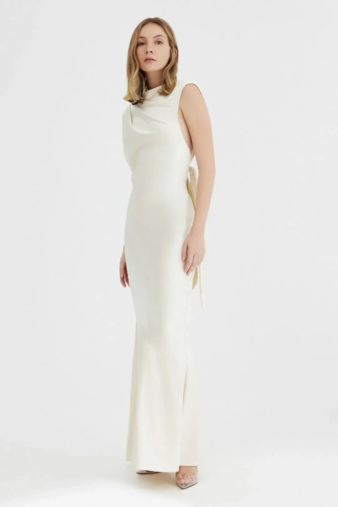 Significant Other Lana Maxi Dress Buttercream Size 8 for rent on The Volte - main image