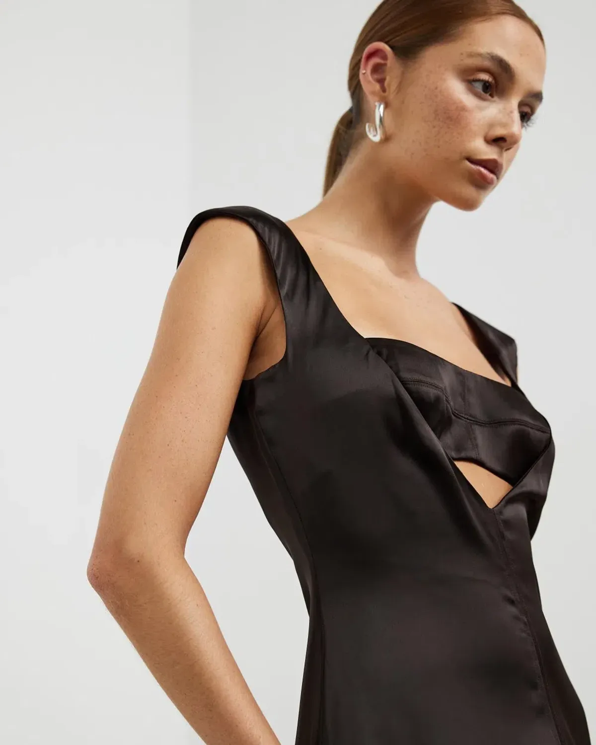 Camilla and Marc Sorrell Midi Dress Brown Size 8 - Image 2