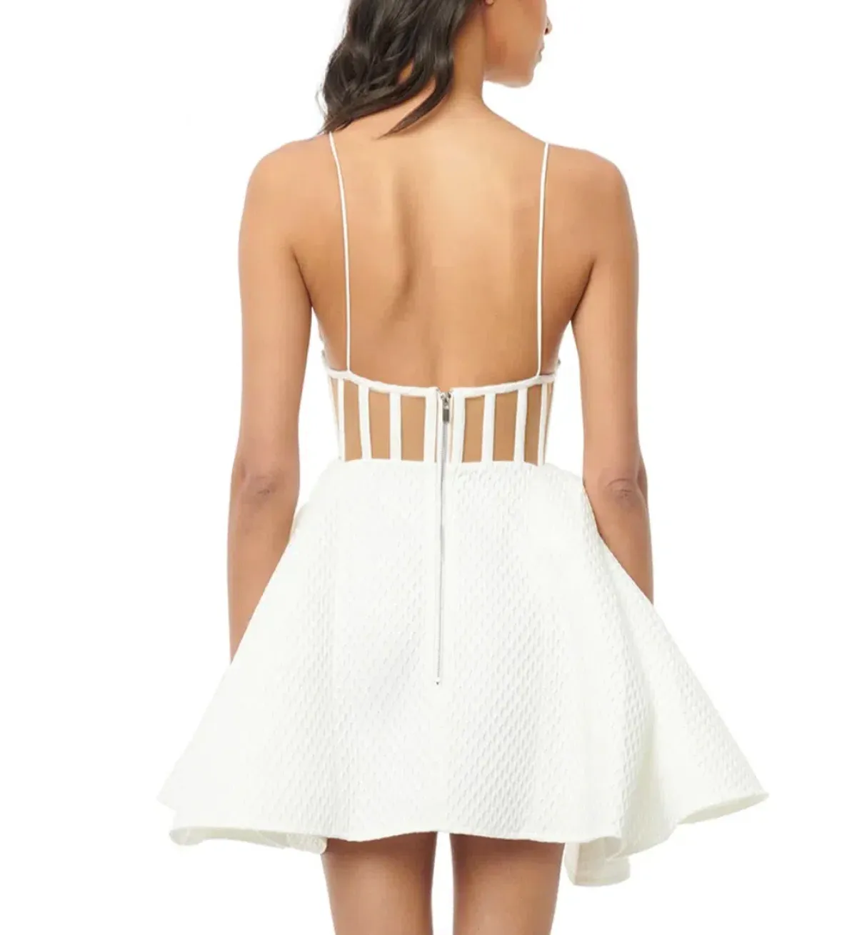 Eliya The Label Addison Dress White Size L/AU 12 - Image 3