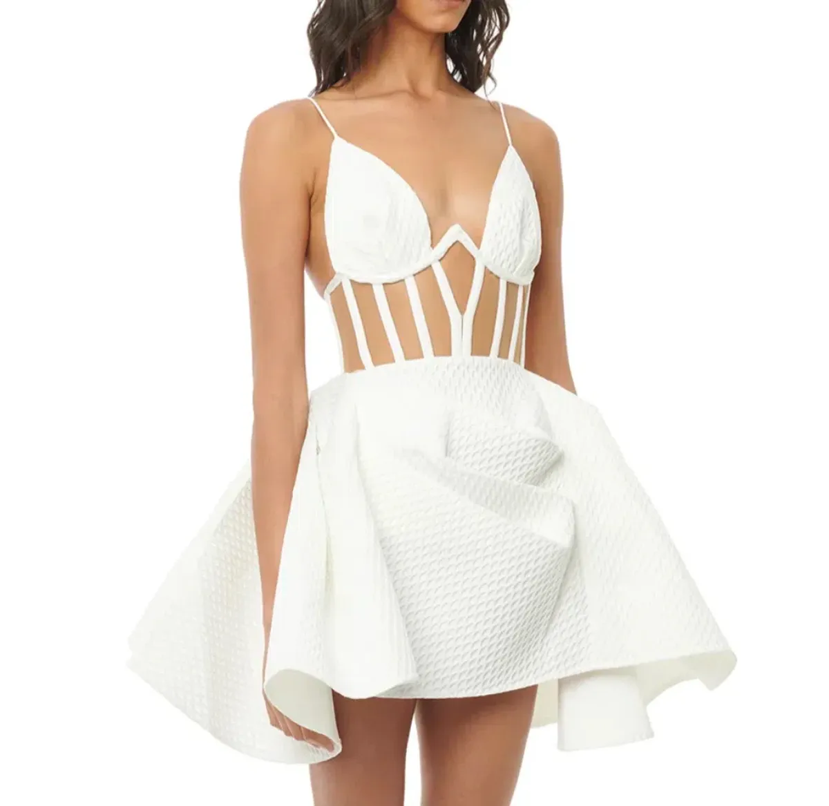 Eliya The Label Addison Dress White Size L/AU 12 - Image 2