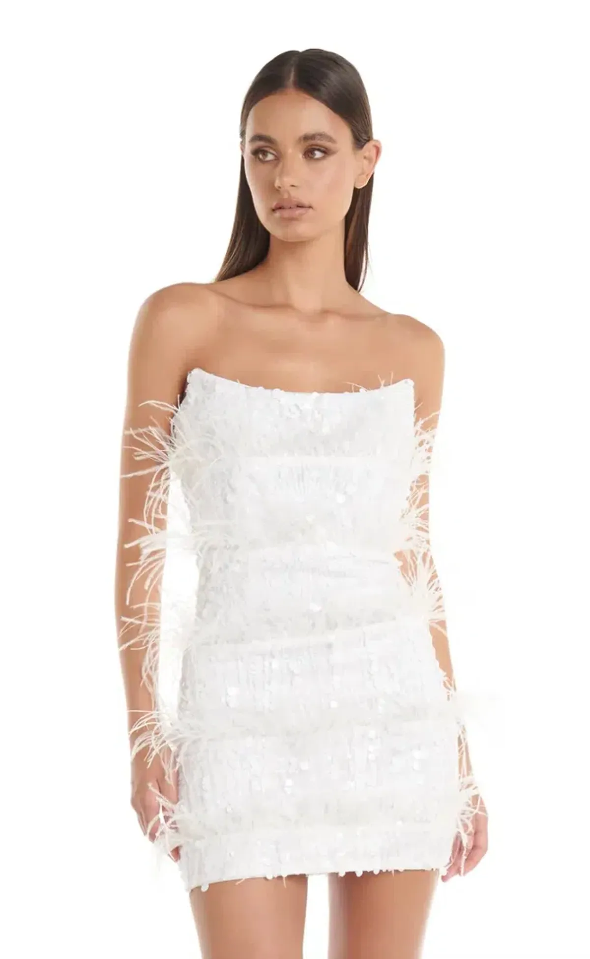 Eliya The Label Tiffany Dress White Size L/Au 12 - Image 3