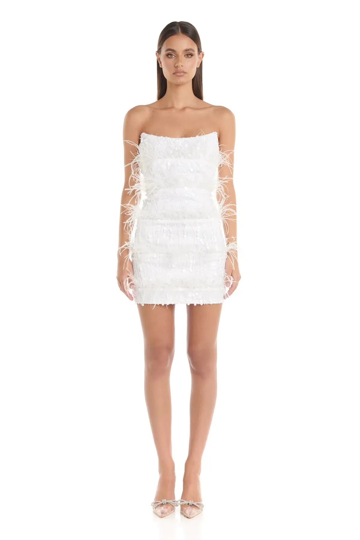 Eliya The Label Tiffany Dress White Size L/Au 12 for rent on The Volte - main image