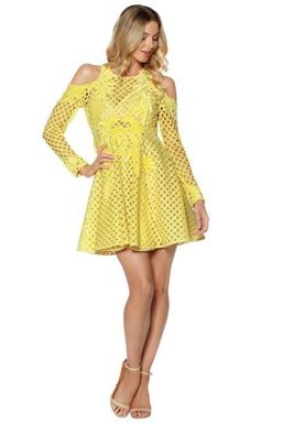 Thurley Hybrid Dress Yellow Size 8 for rent on The Volte - image 1