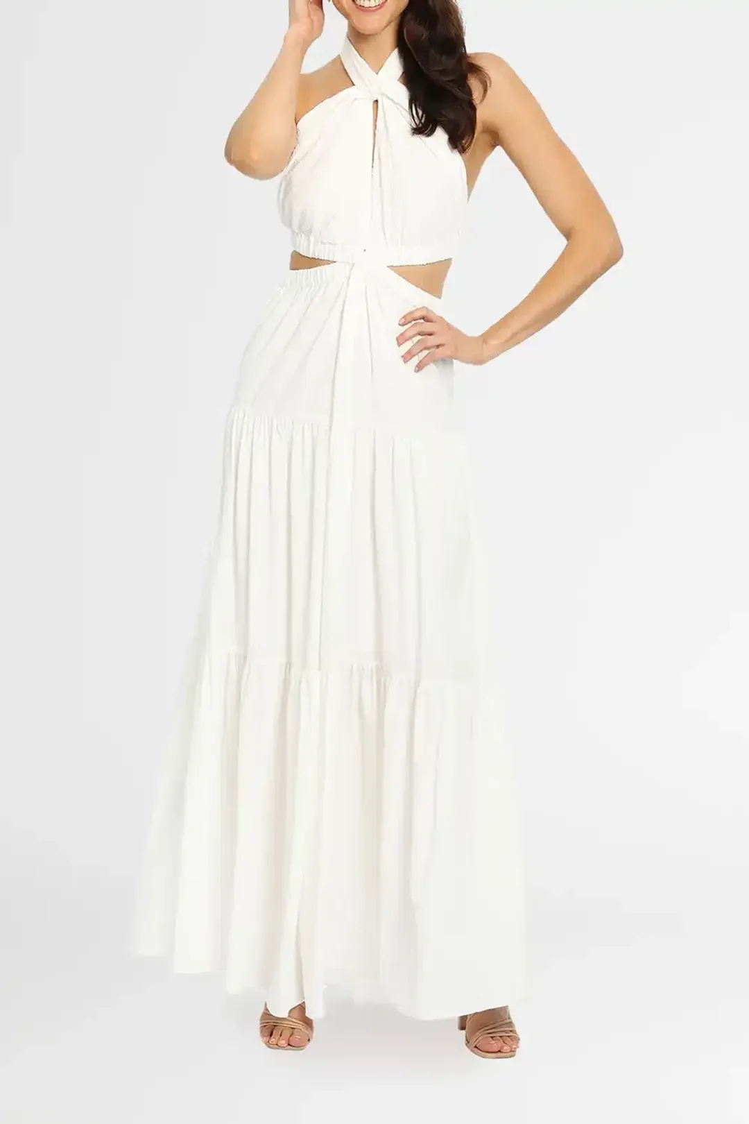 Significant Other Clementine Dress White Size 10 for rent on The Volte - main image