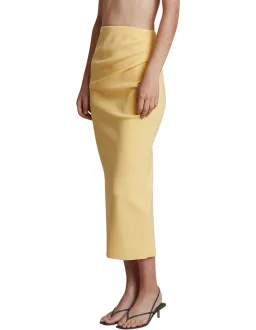 Bec & Bridge Noa Midi Skirt Yellow Size 12 for rent on The Volte - image 3