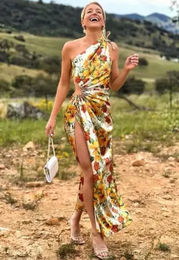 Sonya Moda Nour Yarden Floral Maxi Dress Multi Size AU 8 for rent on The Volte - image 1