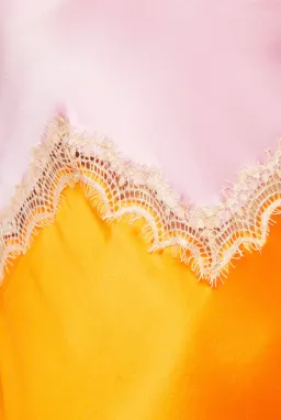 Ginia Hope Dress Pink/Orange Size 8 for rent on The Volte - image 7