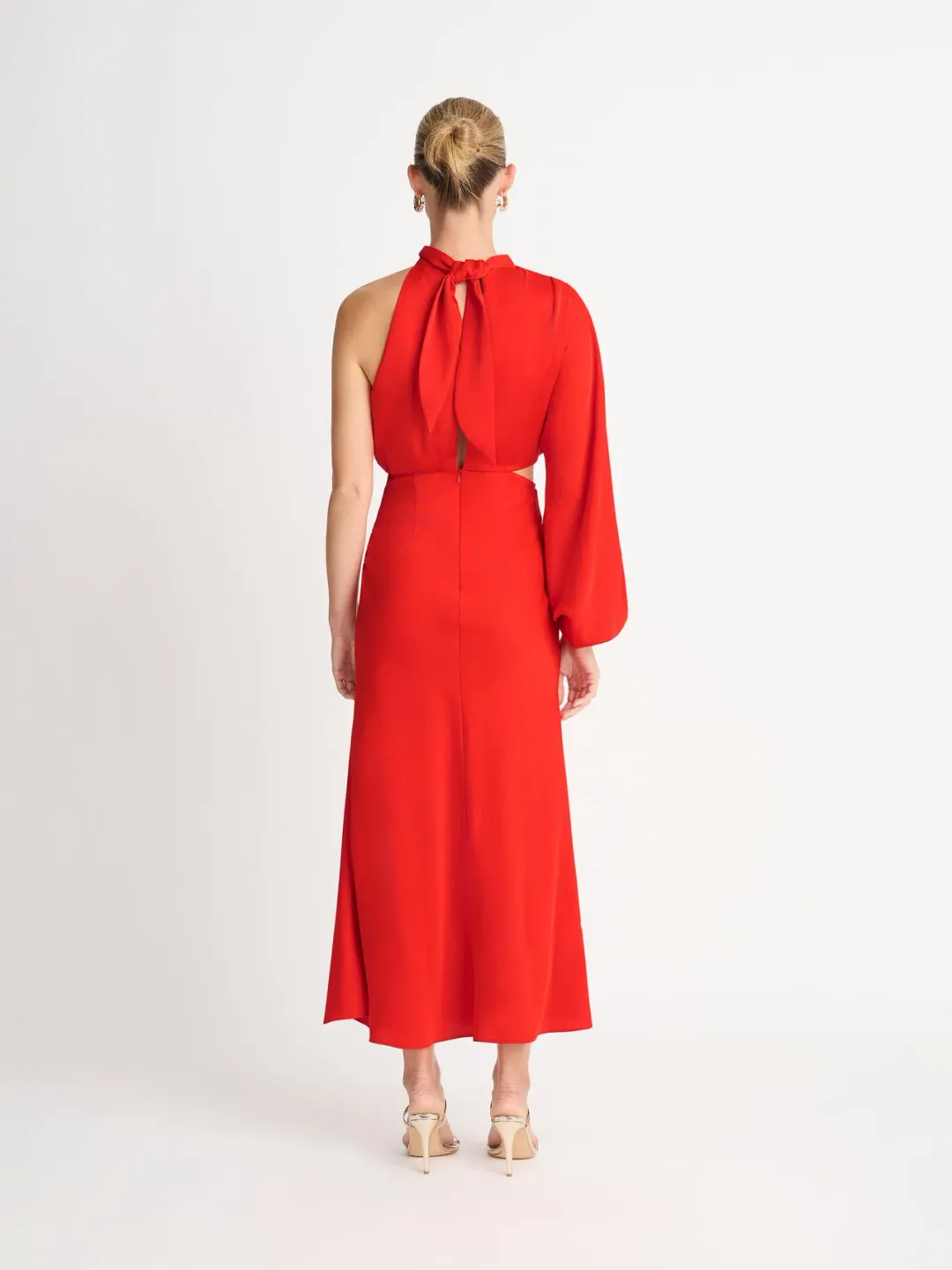 Sheike Olivia Maxi Dress Red Size 6 for rent on The Volte - main image