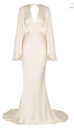 Shona Joy La Lune Backless Maxi Ivory Size AU 10 for rent on The Volte - image 5