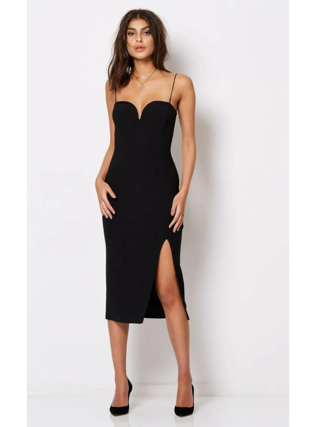 Bec & Bridge Dreamgirl Sweetheart Dress Black Size AU 10 for rent on The Volte - main image